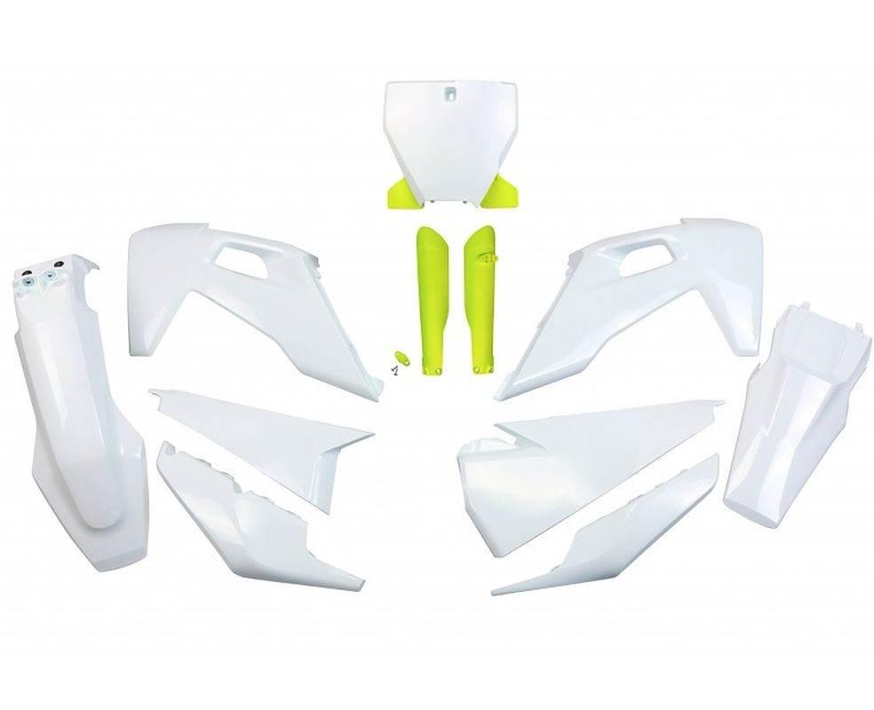 Ufo Komplet Plastików Full Kit Z Osłonami Teleskopów Amortyzatorów Husqvarn