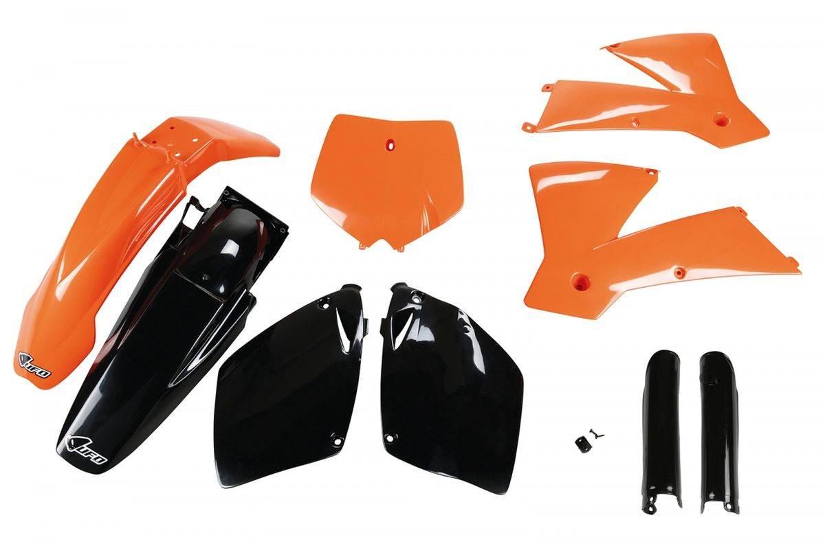 Ufo Komplet Plastików Full Kit Z Osłonami Teleskopów Amortyzatorów Ktm Sx-S
