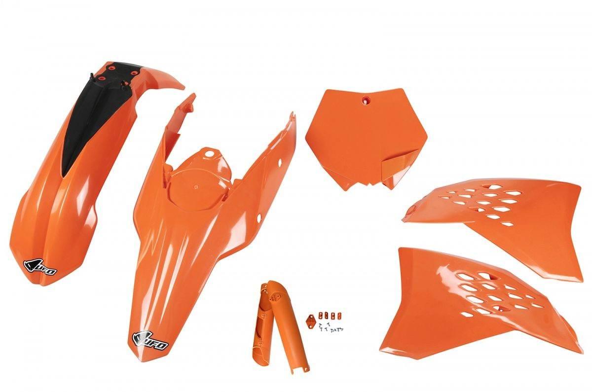 Ufo Komplet Plastików Full Kit Z Osłonami Teleskopów Amortyzatorów Ktm Sx/S