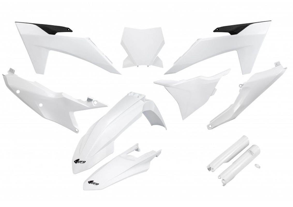 Ufo Komplet Plastików Full Kit Z Osłonami Teleskopów Amortyzatorów Ktm Sx 1