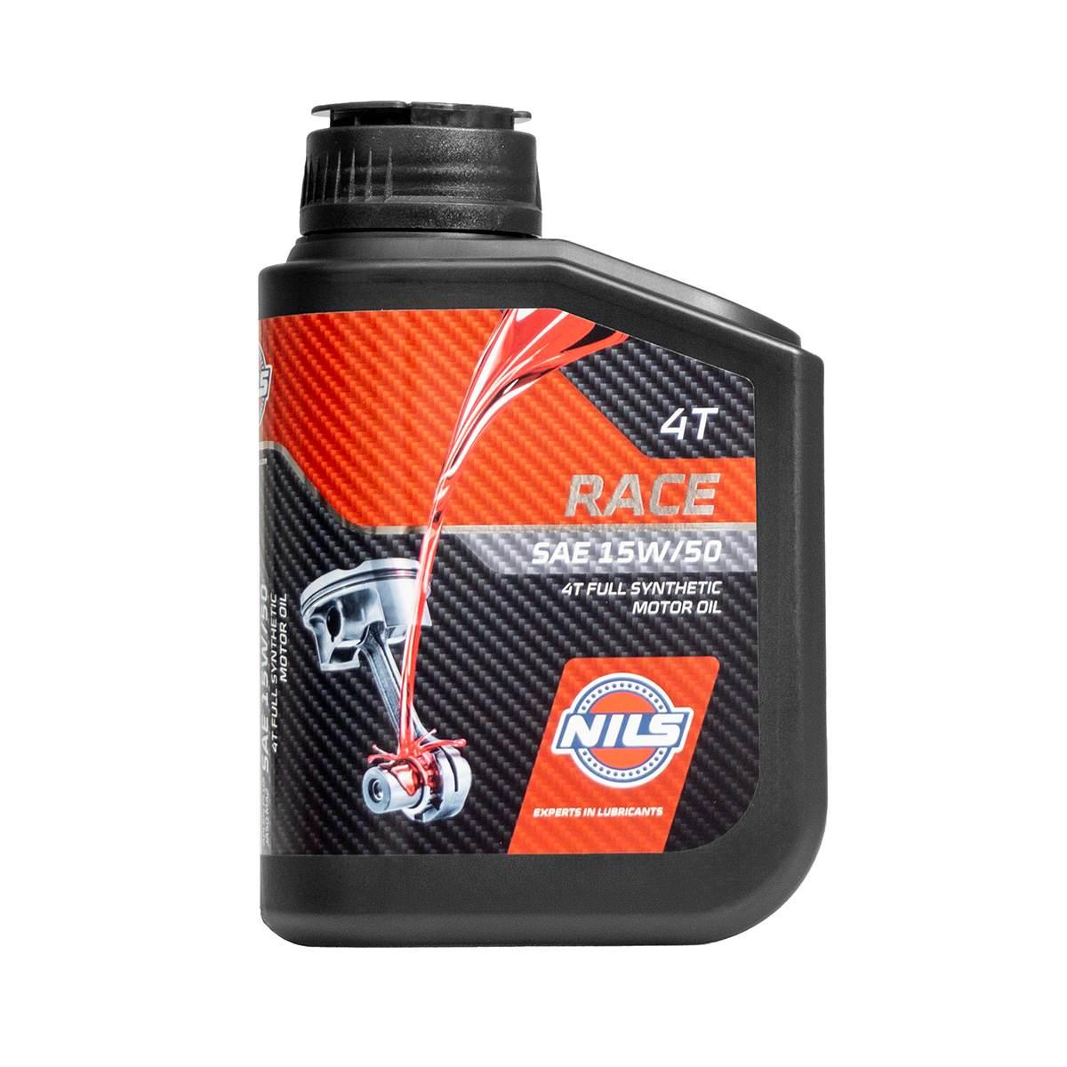 Nils Olej Silnikowy 4T Race Sae 15W50 100% Syntetyk 1L Akc