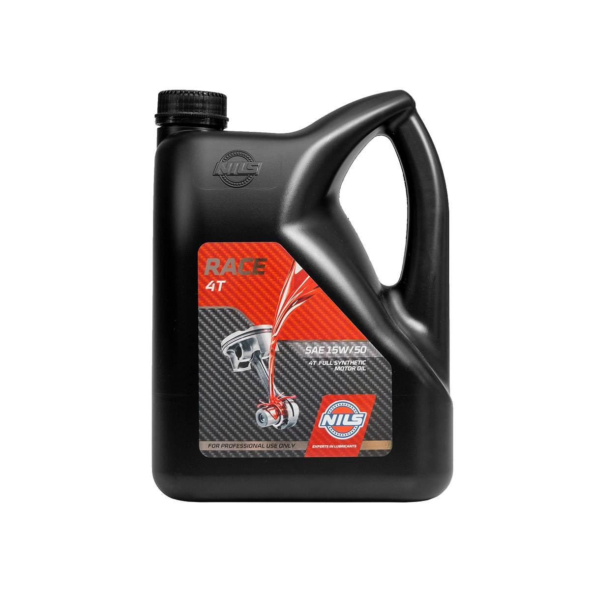 Nils Olej Silnikowy 4T Race Sae 15W50 100% Syntetyk 4L Akc
