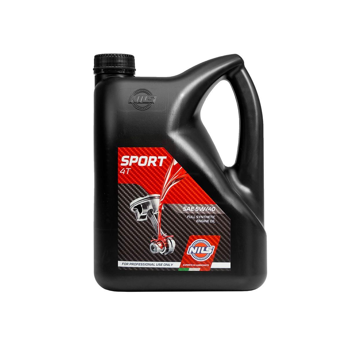 Nils Olej Silnikowy 4T Sport Sae 5W40 Syntetyk 4L Akc