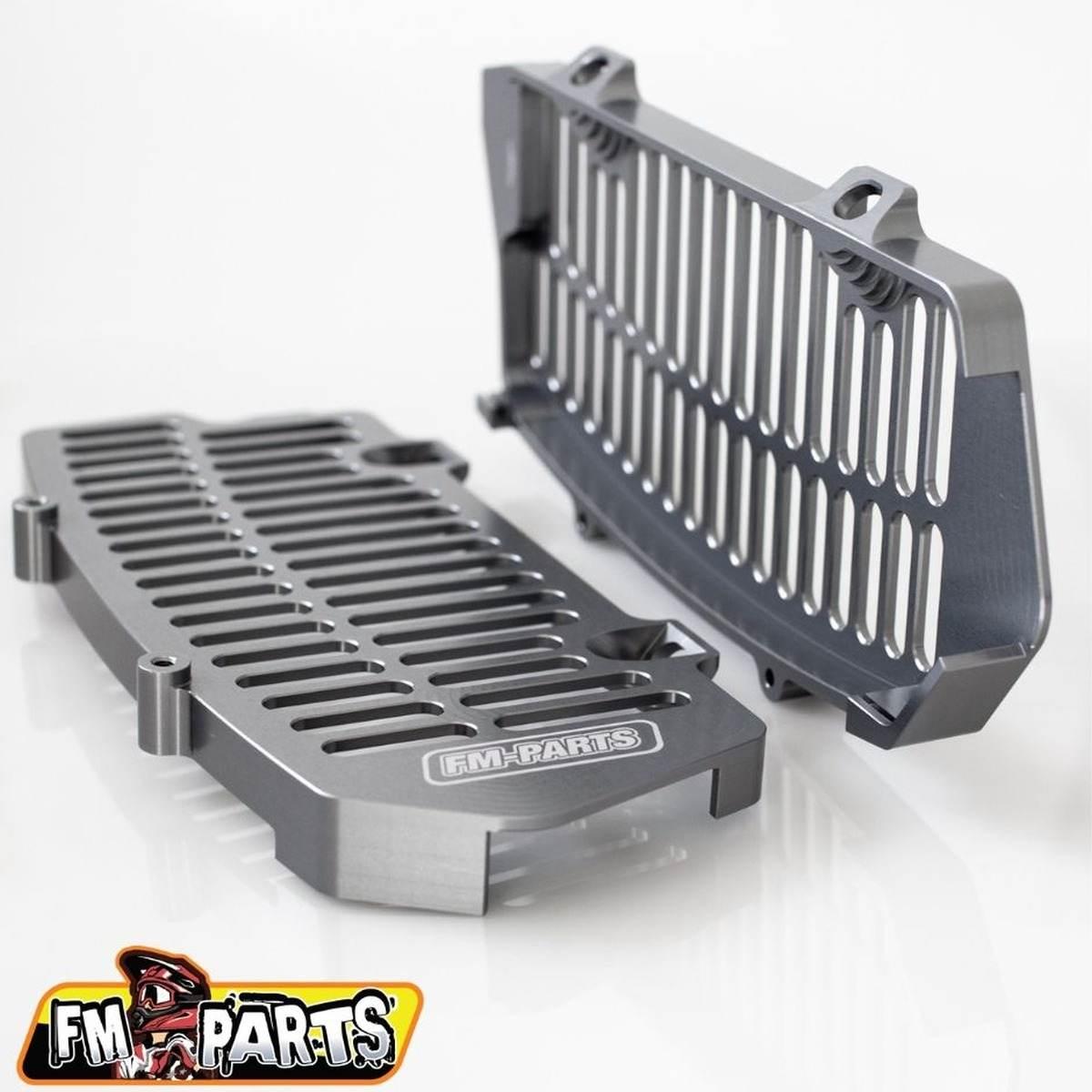 Fm-Parts Osłony Chłodnicy Kratki Aluminium Ktm/Husqvarna '20-23' Kolor Sreb