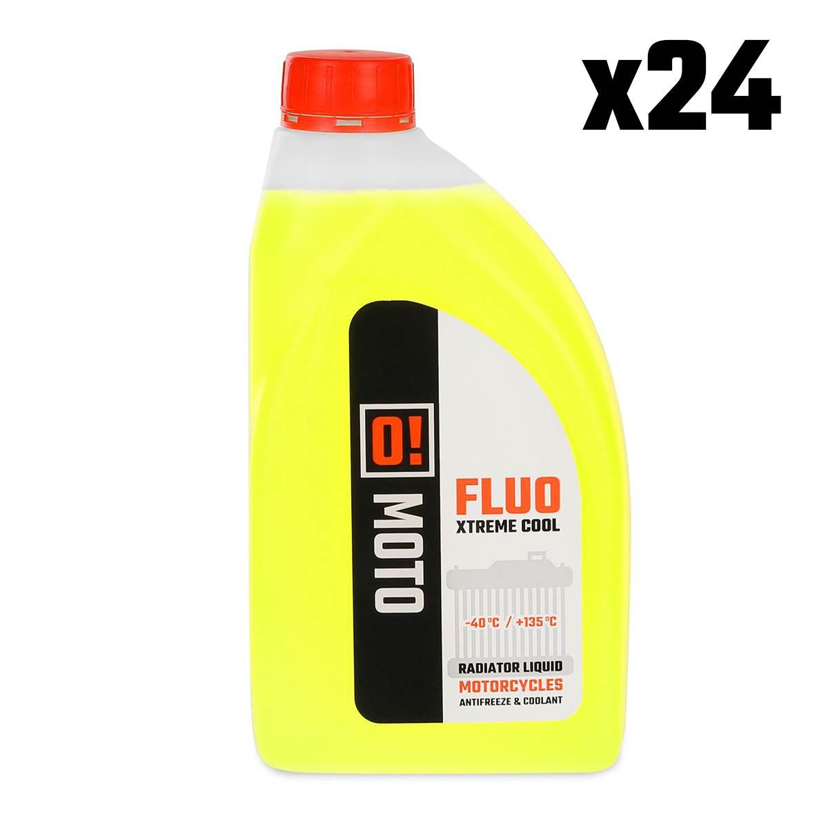 Omoto Zestaw 24 Sztuki Płyn Do Chłodnic 1L O! Fluo Xtreme Cool+135 Gotowy D