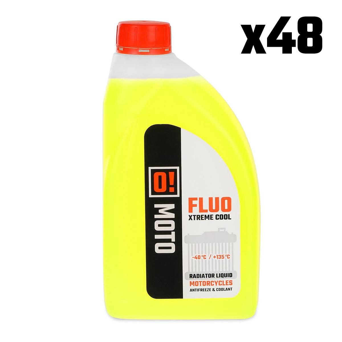 Omoto Zestaw 48 Sztuk Płyn Do Chłodnic 1L O! Fluo Xtreme Cool+135 Gotowy Do