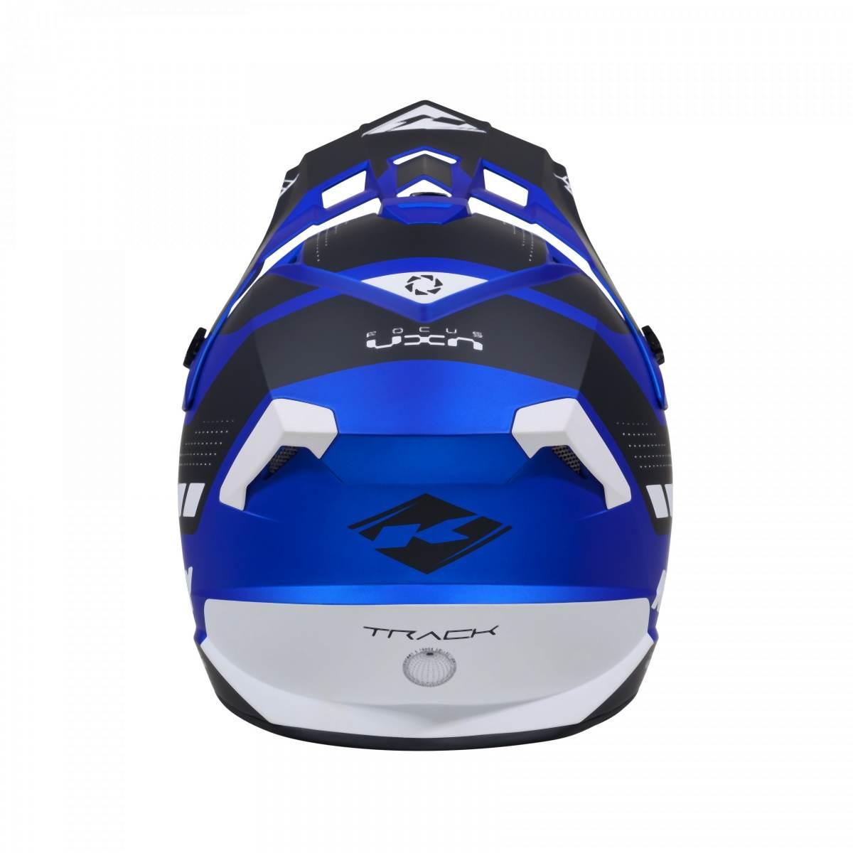 Kenny Racing Kask Cross/Enduro Model Track Graphic Candy Blue Matt Kolor Cz - zdjęcie 3