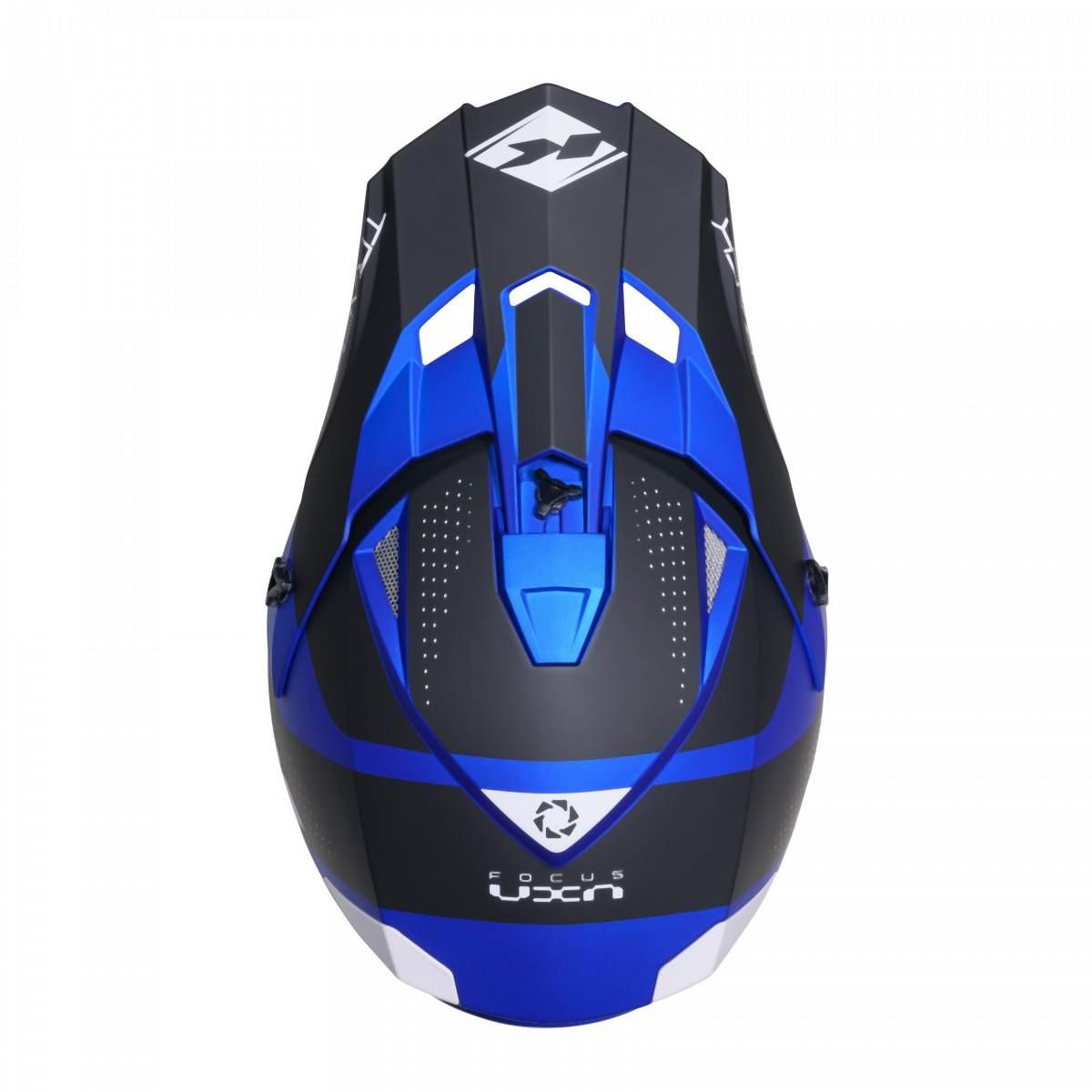 Kenny Racing Kask Cross/Enduro Model Track Graphic Candy Blue Matt Kolor Cz - zdjęcie 4