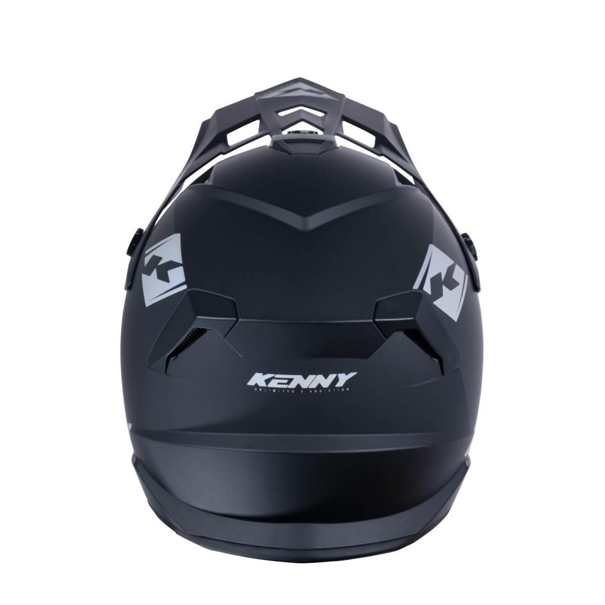 Kenny Racing Kask Cross/Enduro Model Track Solid Matt Black Holographic Kol - zdjęcie 3