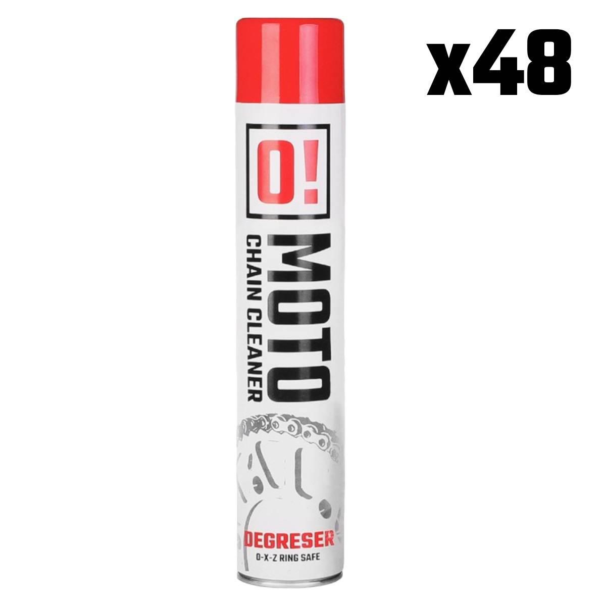 Omoto Zestaw 48 Sztuk Spray Zmywacz Do Mycia Łańcucha 750Ml O! Chain Cleane