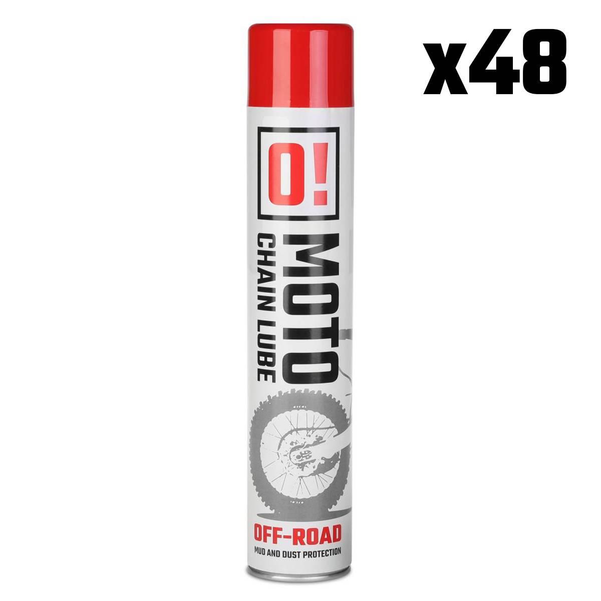 Omoto Zestaw 48 Sztuk Spray Smar Do Łańcucha 750Ml Off Road O! Chain Lube O
