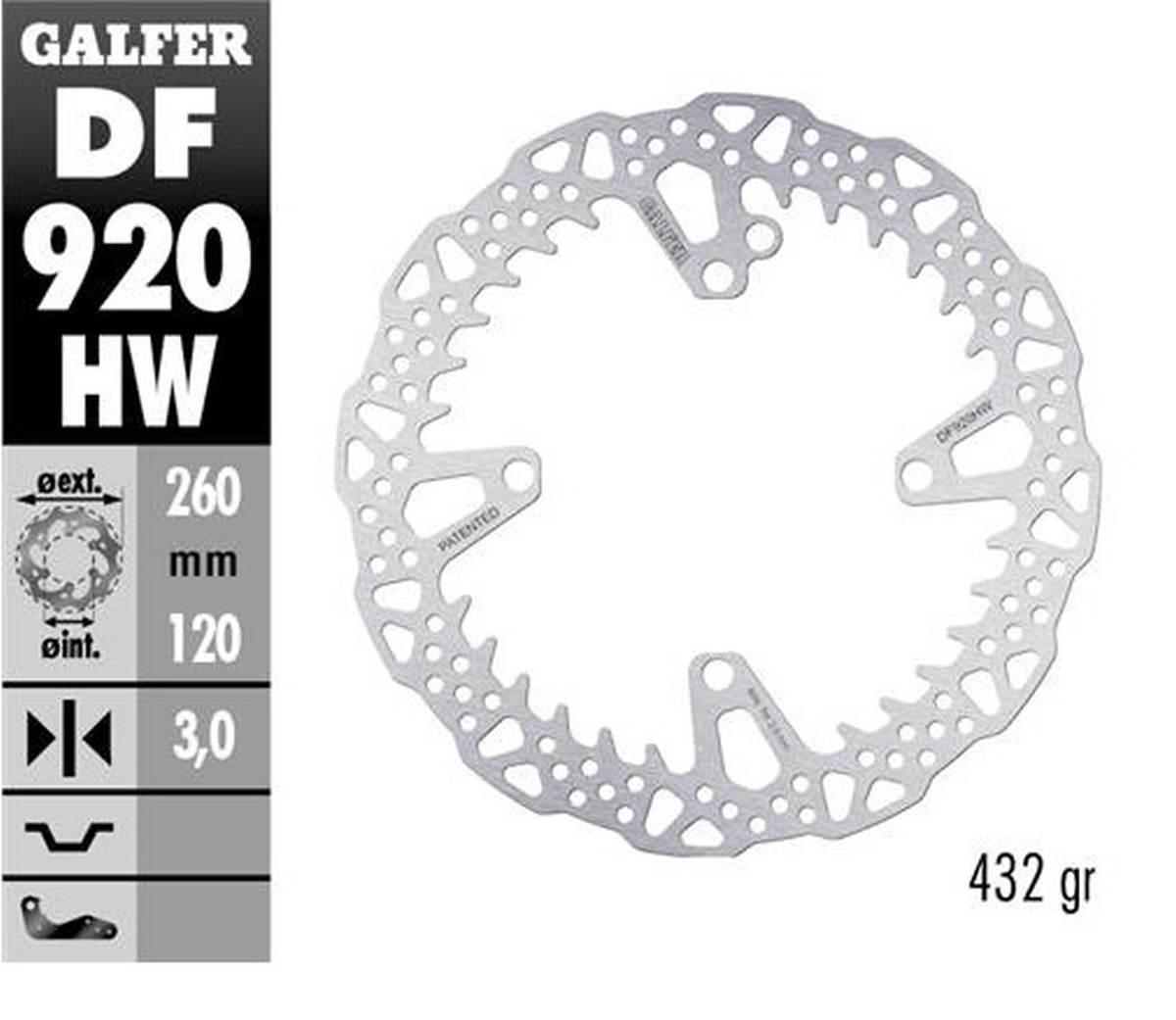 Galfer Tarcza Hamulcowa Przód Sherco Se 125 '21-'24; 250Se/Sef '14-'24; 300