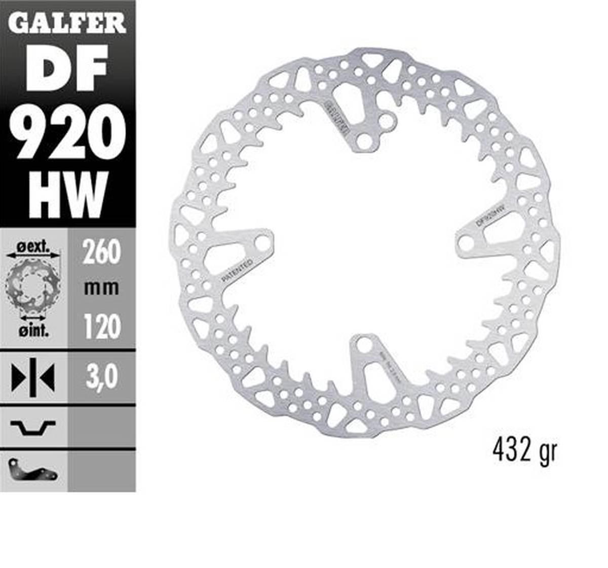 Galfer Tarcza Hamulcowa Przód Sherco Se 125 '21-'24; 250Se/Sef '14-'24; 300 - zdjęcie 4