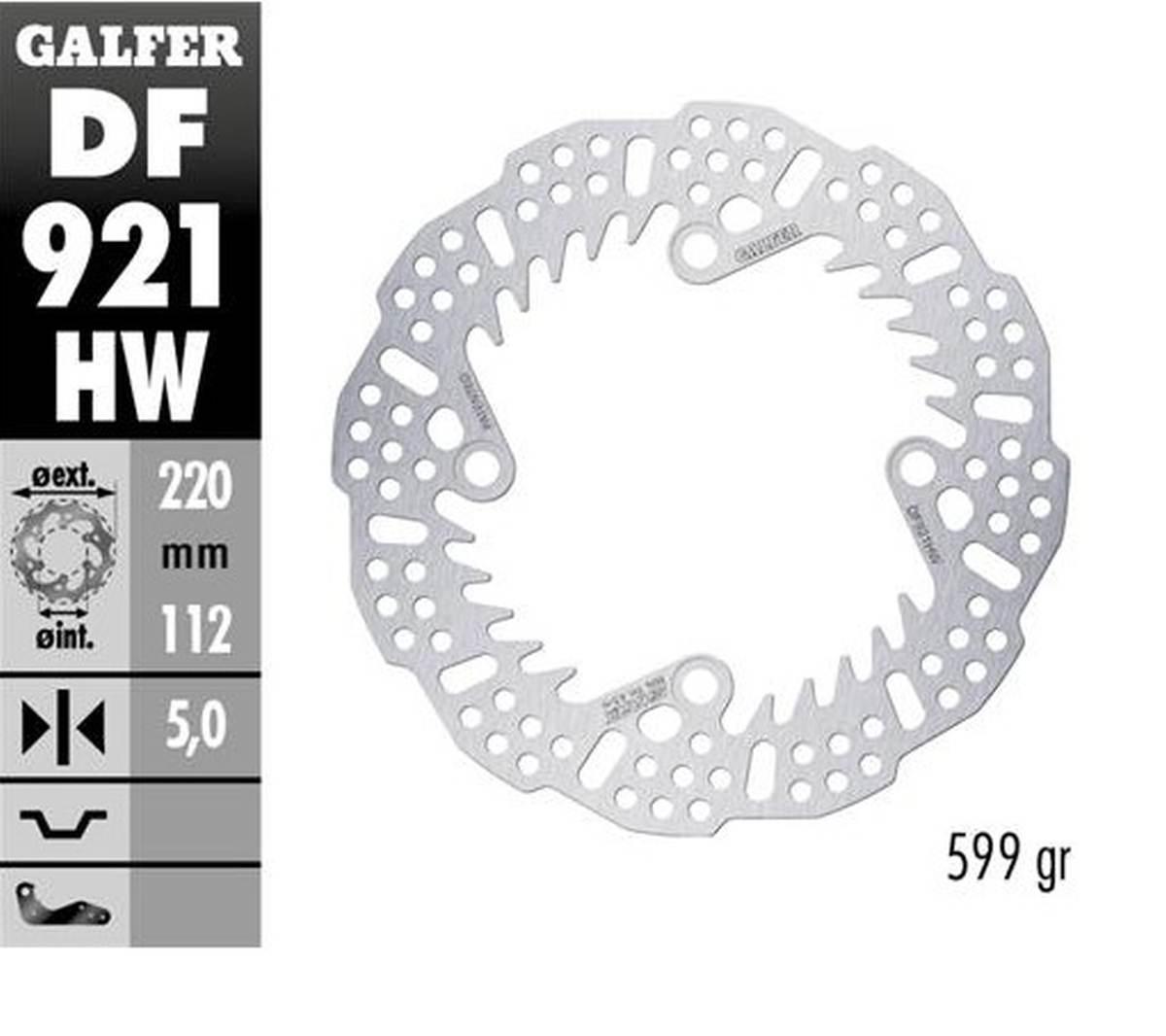 Galfer Tarcza Hamulcowa Tył Sherco Se 125 '21-'24; 250Se/Sef '14-'24; 300Se
