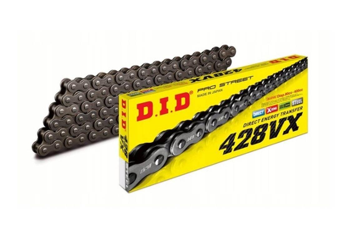 Did Łańcuch Napędowy 428Vx-134 134 Ogniw X-Ring Otwarty + Zakuwka
