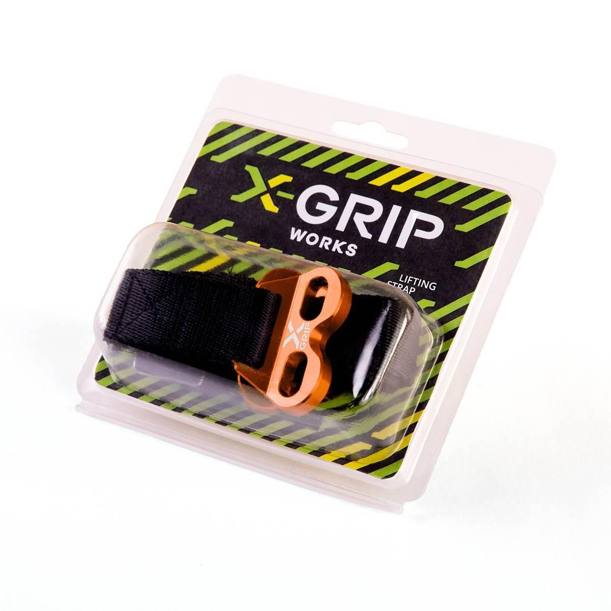 X-Grip Pasek Do Wyciągania Motocykla Ze Śrubami Przód Ktm Gasgas/ Husqvarna - zdjęcie 2