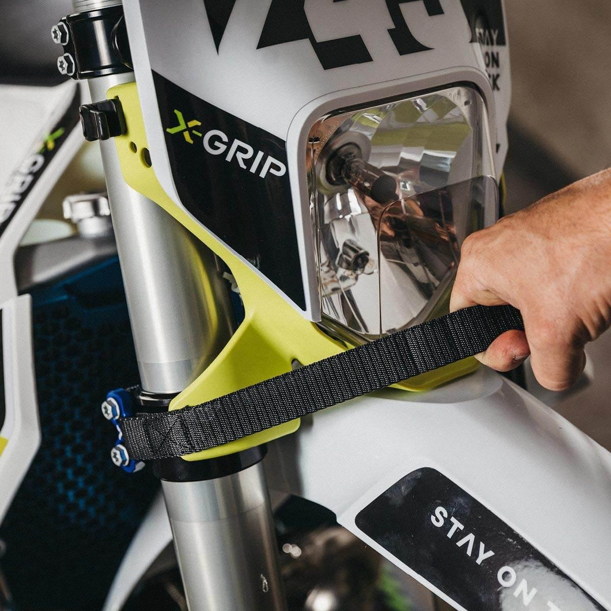 X-Grip Pasek Do Wyciągania Motocykla Ze Śrubami Przód Ktm Gasgas/ Husqvarna - zdjęcie 4