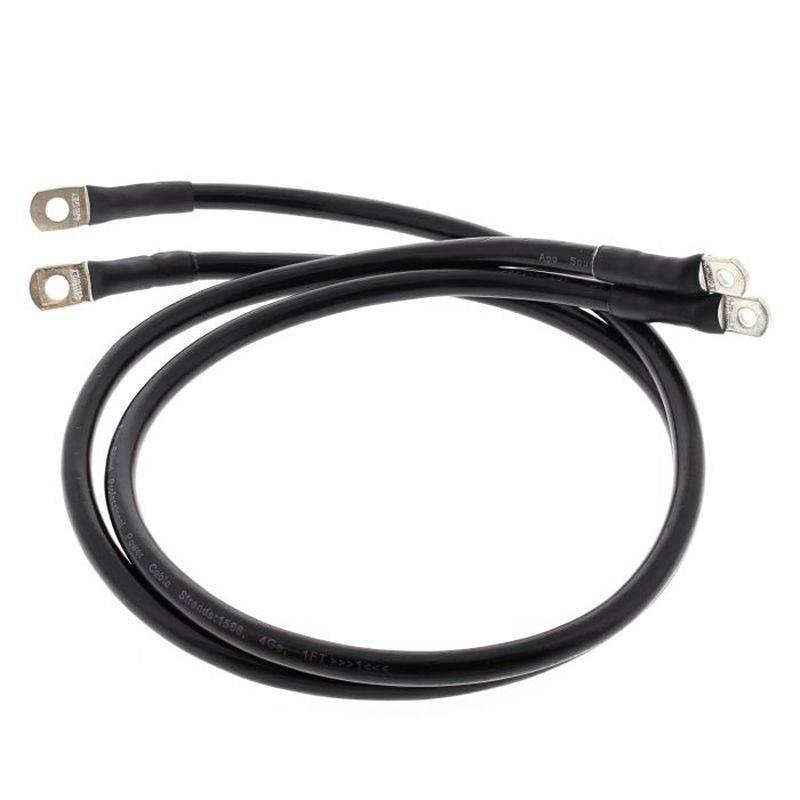 All Balls Zestaw Przewodów Do Akumulatora Długość 2X84Cm, Czarne Harley Flh