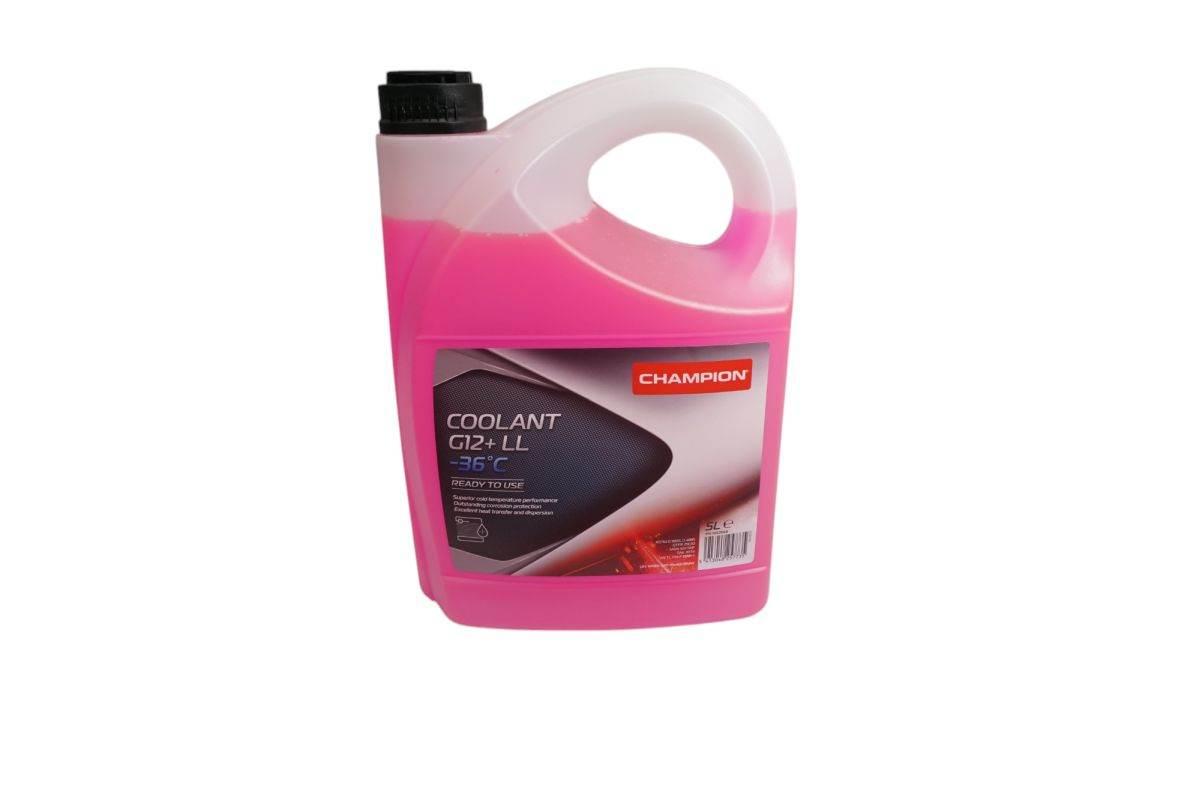 Champion Płyn Do Chłodnicy Coolant G12+ Ll -36°C 5L