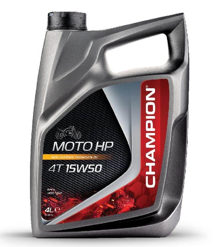 Champion Olej Silnikowy Moto Hp 4T 15W50 4L Ma2 Półsyntetyczny Akc