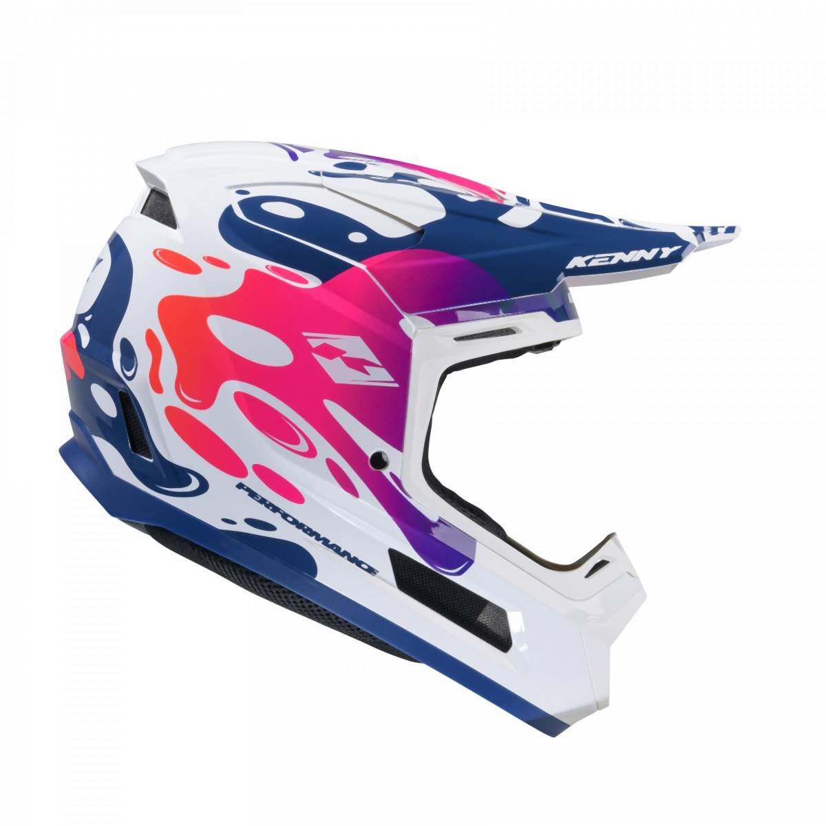 Kenny Racing Kask Cross/Enduro Model Performance Ert Graphic Fluid Kolor Bi