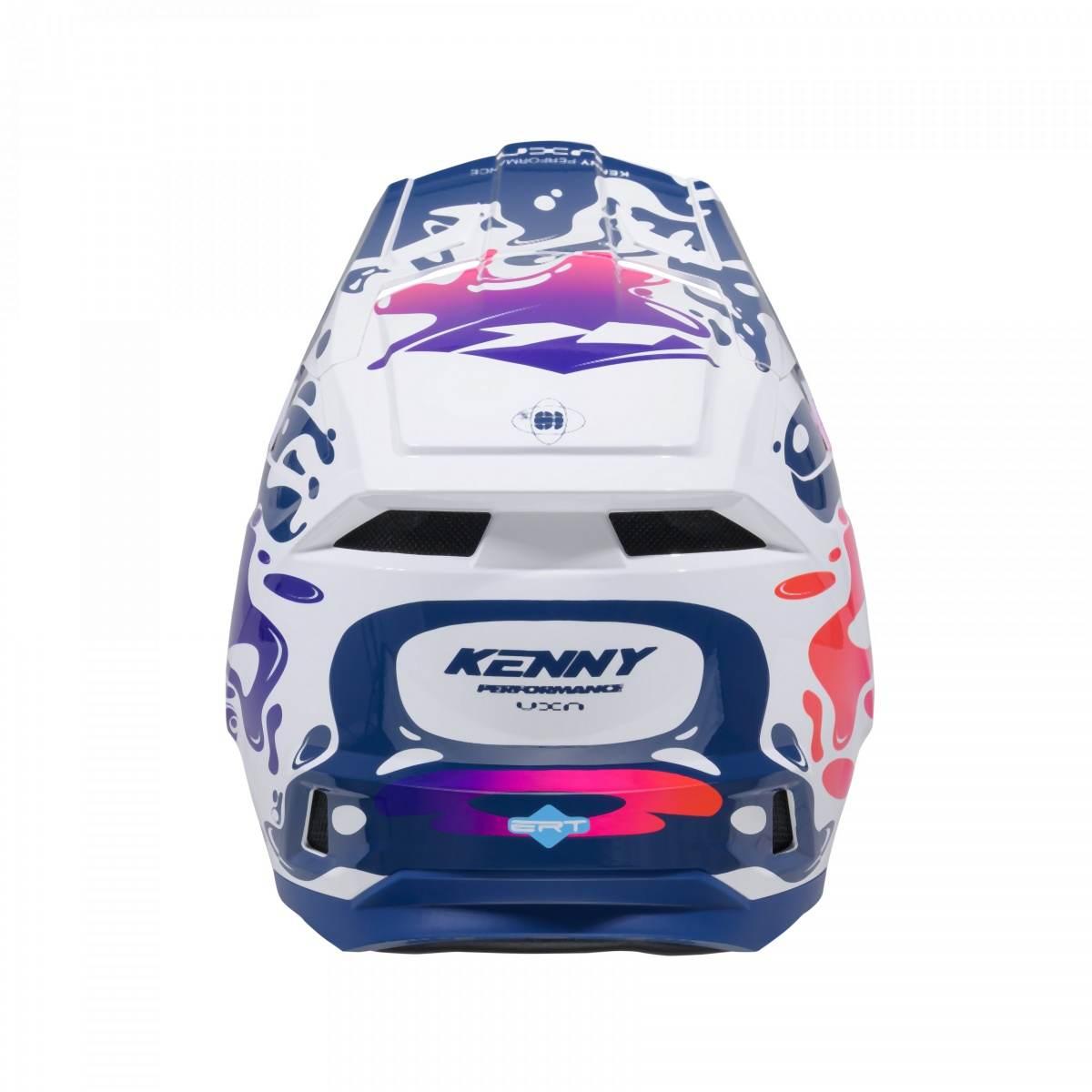 Kenny Racing Kask Cross/Enduro Model Performance Ert Graphic Fluid Kolor Bi - zdjęcie 3