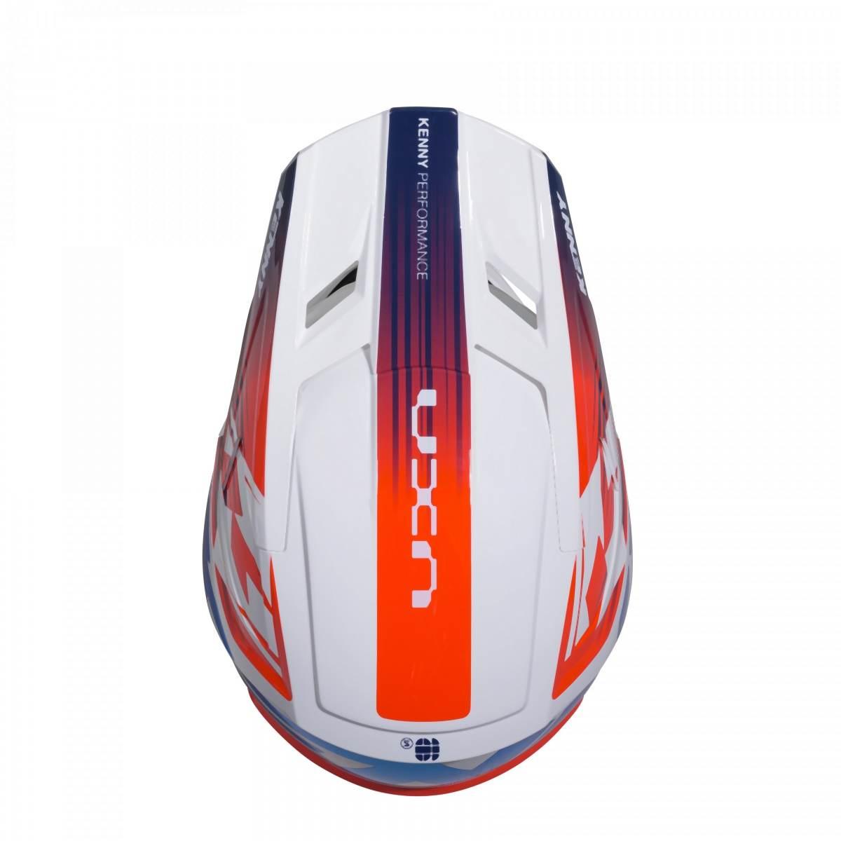 Kenny Racing Kask Cross/Enduro Model Performance Ert Graphic Patriot Kolor - zdjęcie 4