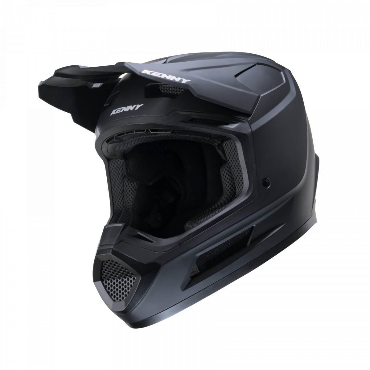 Kenny Racing Kask Cross/Enduro Model Performance Ert Solid Matt Black Kolor - zdjęcie 2