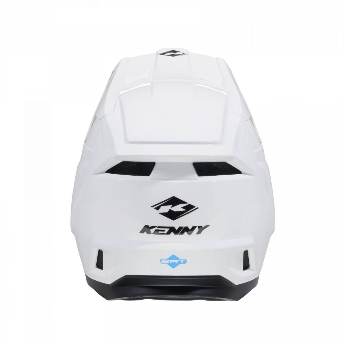 Kenny Racing Kask Cross/Enduro Model Performance Ert Solid White Kolor Biał - zdjęcie 3