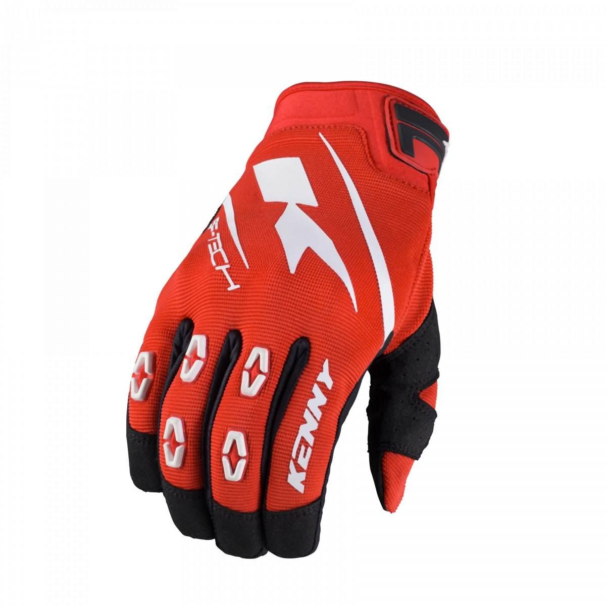 Kenny Racing Rękawice Cross/Enduro Model Sf-Tech Red Kolor Czerwony/Biały/C
