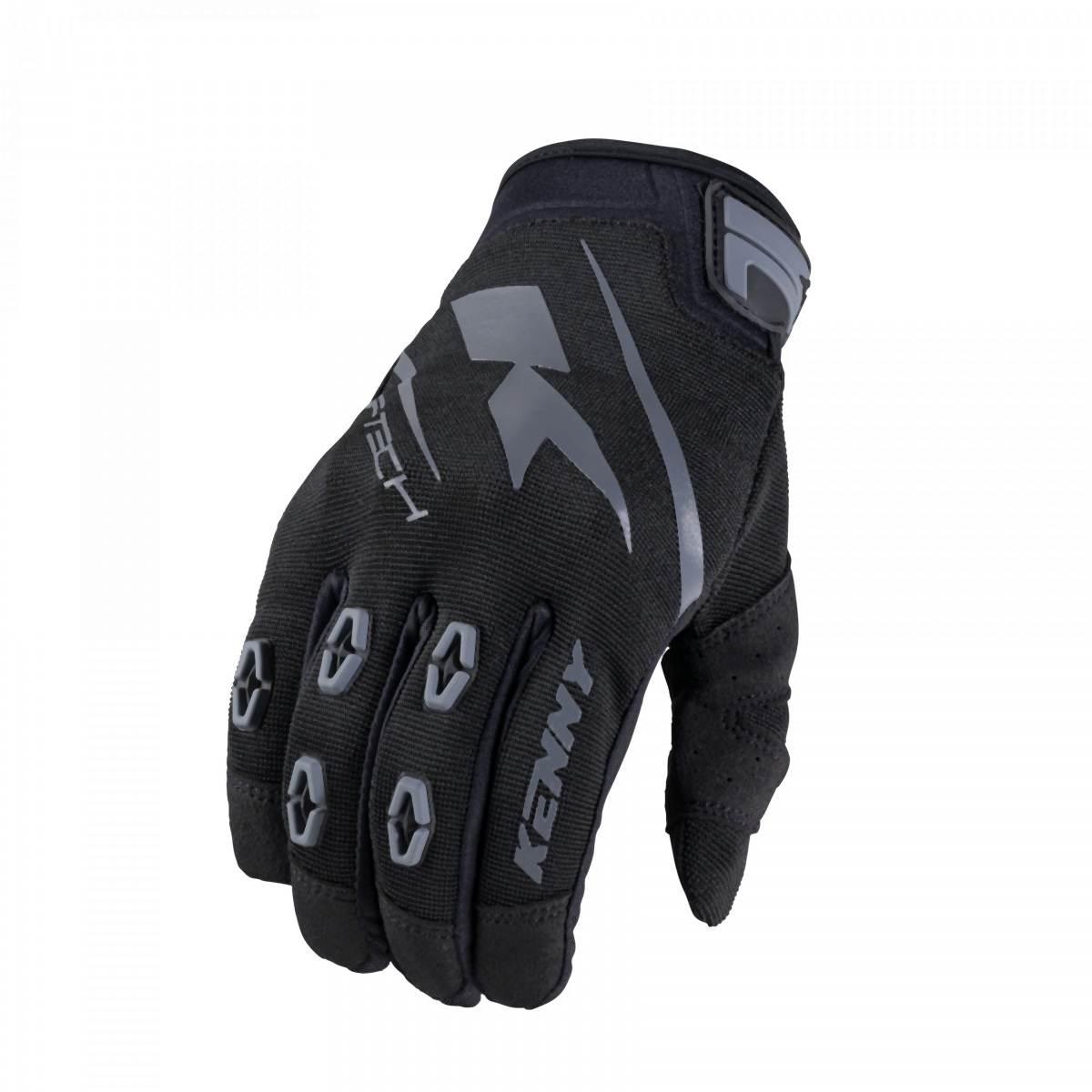 Kenny Racing Rękawice Cross/Enduro Model Sf-Tech Black Kolor Czarny/Szary R