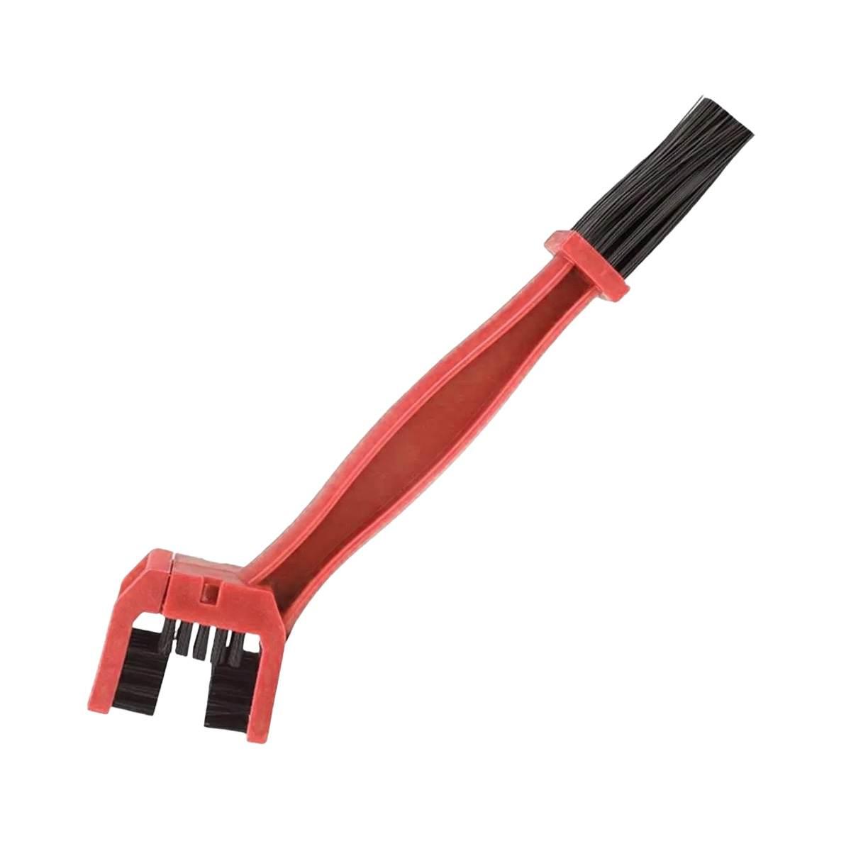Biketec Szczotka Do Czyszczenia Łańcucha 25,6Cm X 6Cm X 3,2Cm Kolor Czerwon
