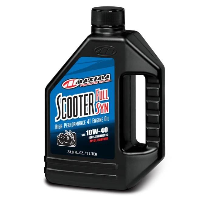 Maxima Racing Oils Olej Silnikowy Syntetyczny Scooter Full Syn 10W40 1 Litr