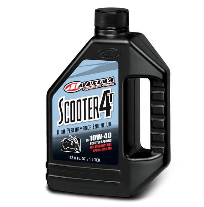 Maxima Racing Oils Olej Silnikowy Mineralny Scooter 4T 10W40 1 Litr 12 Akc