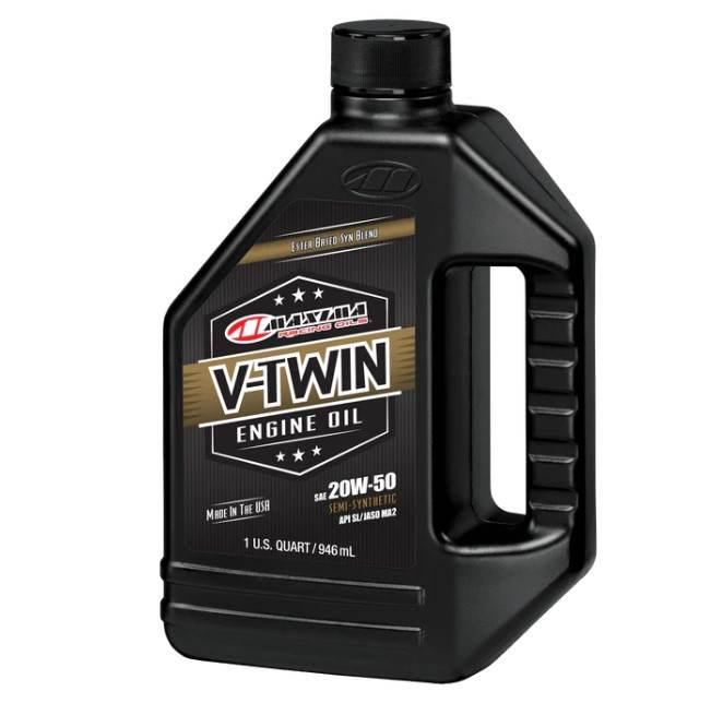 Maxima Racing Oils Olej Silnikowy Półsyntetyczny V-Twin Synthetic Blend 20W