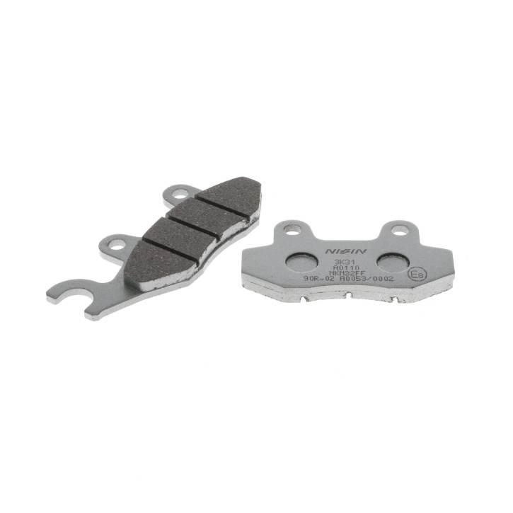 Nissin Klocki Hamulcowe Kh135 Kh214 Premium Semi-Metallic Spiek Metaliczny - zdjęcie 2