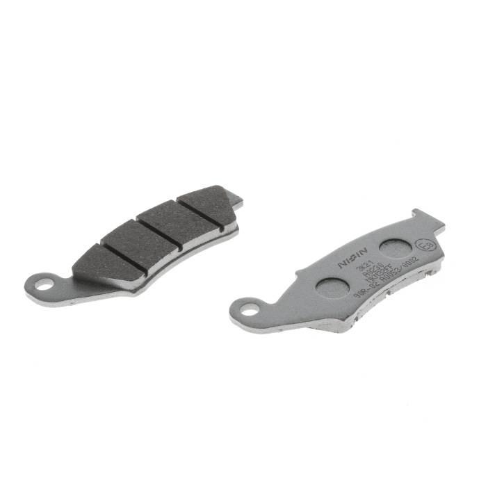 Nissin Klocki Hamulcowe Kh185 Kh389 Premium Semi-Metallic Spiek Metaliczny - zdjęcie 3
