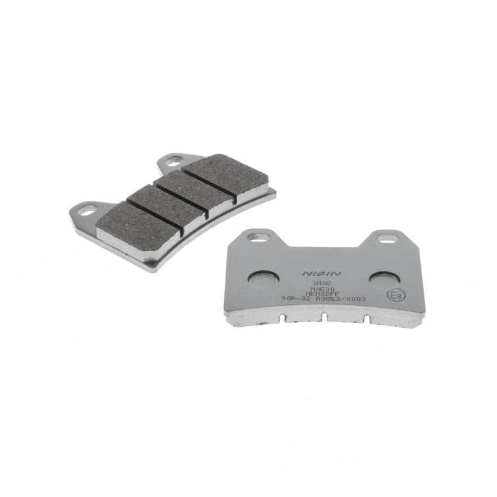 Nissin Klocki Hamulcowe Kh244 Premium Semi-Metallic Spiek Metaliczny Ece R9 - zdjęcie 2