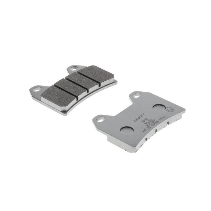 Nissin Klocki Hamulcowe Kh244 Premium Semi-Metallic Spiek Metaliczny Ece R9 - zdjęcie 3