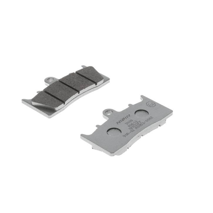Nissin Klocki Hamulcowe Kh613 Premium Semi-Metallic Spiek Metaliczny Ece R9 - zdjęcie 3