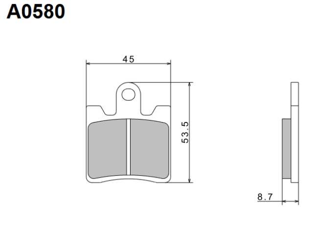 Nissin Klocki Hamulcowe Kh283 Premium Semi-Metallic Spiek Metaliczny Ece R9