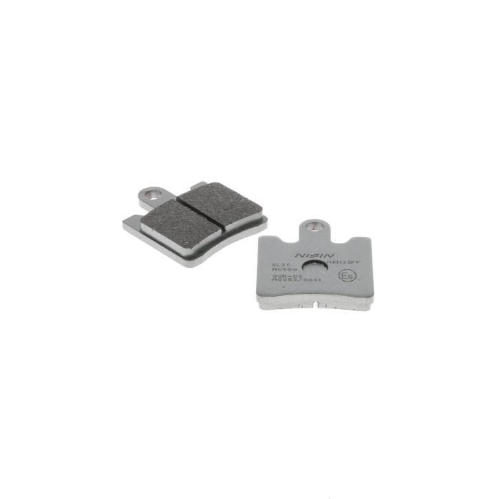 Nissin Klocki Hamulcowe Kh283 Premium Semi-Metallic Spiek Metaliczny Ece R9 - zdjęcie 2