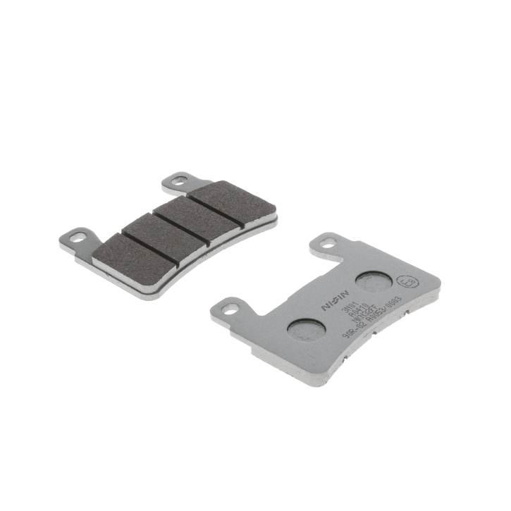 Nissin Klocki Hamulcowe Kh265 Kh296 Premium Semi-Metallic Spiek Metaliczny - zdjęcie 3