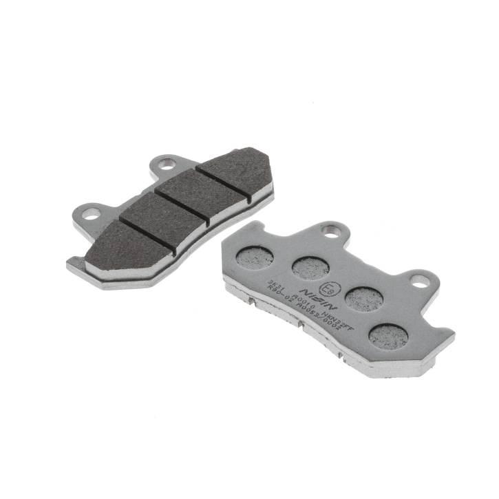 Nissin Klocki Hamulcowe Kh69/2 Premium Semi-Metallic Spiek Metaliczny Ece R - zdjęcie 2