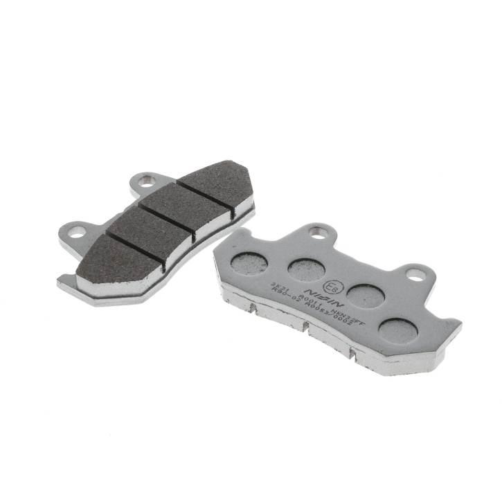 Nissin Klocki Hamulcowe Kh69 Premium Semi-Metallic Spiek Metaliczny Ece R90 - zdjęcie 2