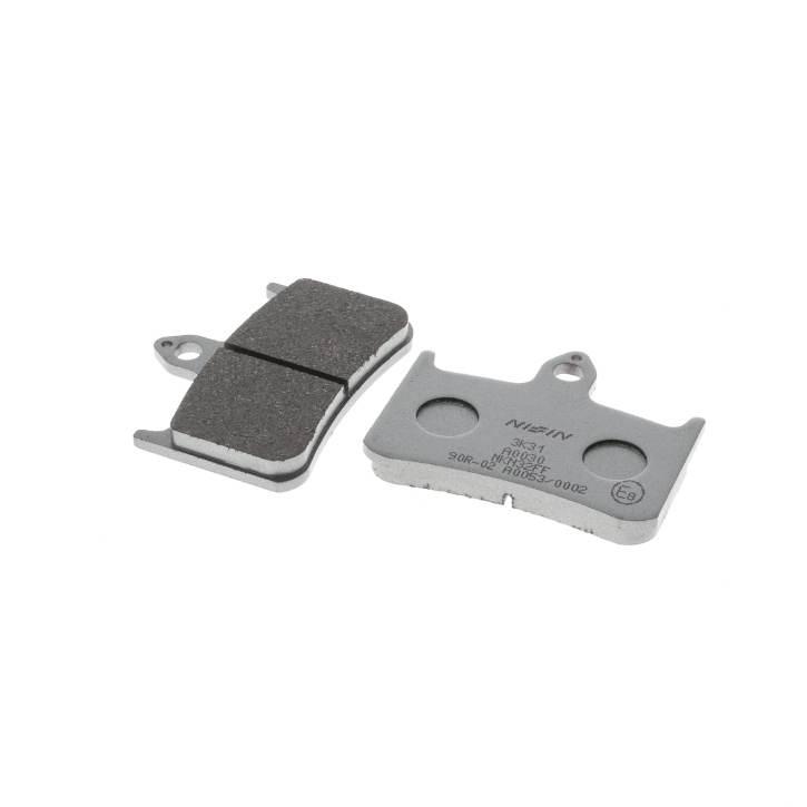 Nissin Klocki Hamulcowe Kh187 Premium Semi-Metallic Spiek Metaliczny Ece R9 - zdjęcie 2