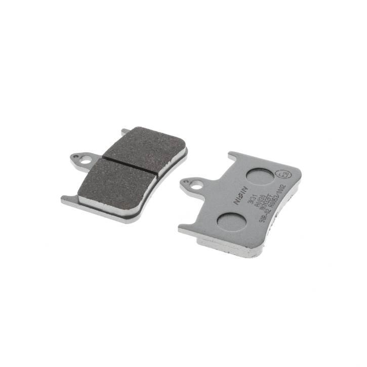 Nissin Klocki Hamulcowe Kh187 Premium Semi-Metallic Spiek Metaliczny Ece R9 - zdjęcie 3