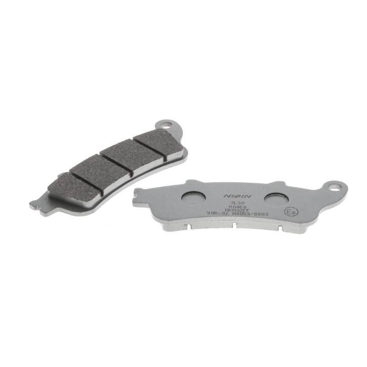 Nissin Klocki Hamulcowe Kh261 Kh281 Premium Semi-Metallic Spiek Metaliczny - zdjęcie 2