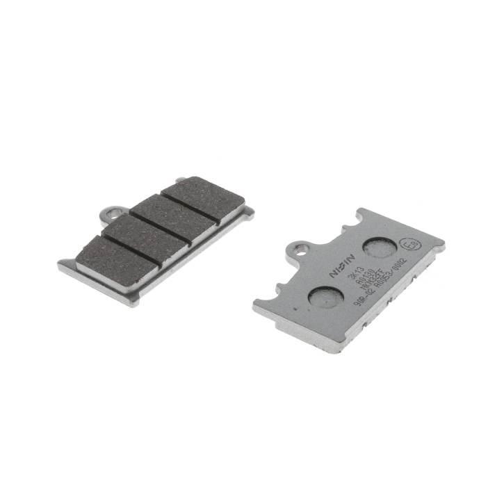 Nissin Klocki Hamulcowe Kh158 Premium Semi-Metallic Spiek Metaliczny Ece R9 - zdjęcie 3