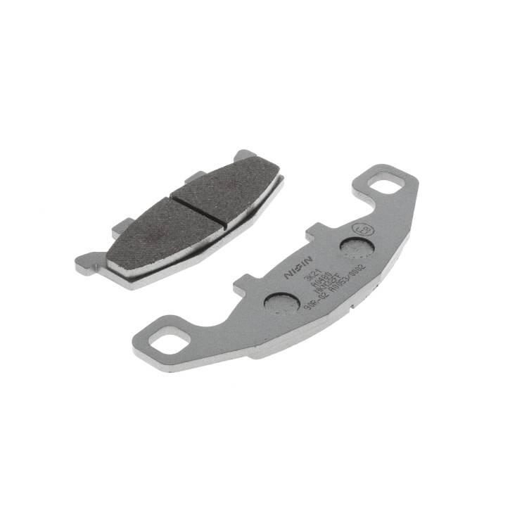 Nissin Klocki Hamulcowe Kh129 Premium Semi-Metallic Spiek Metaliczny Ece R9 - zdjęcie 3